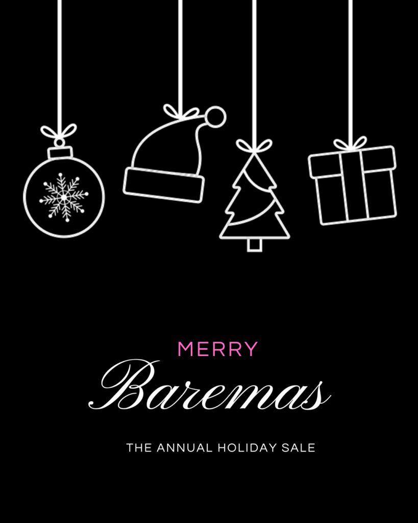 Bare Aesthetic Baremas 2025 Holiday Sale